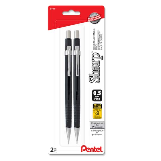 Pentel Sharp™ 0.5mm Premium Mechanical Pencils, 2ct.